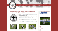 Desktop Screenshot of lg-brandenburg.dalmatiner-ddc.de